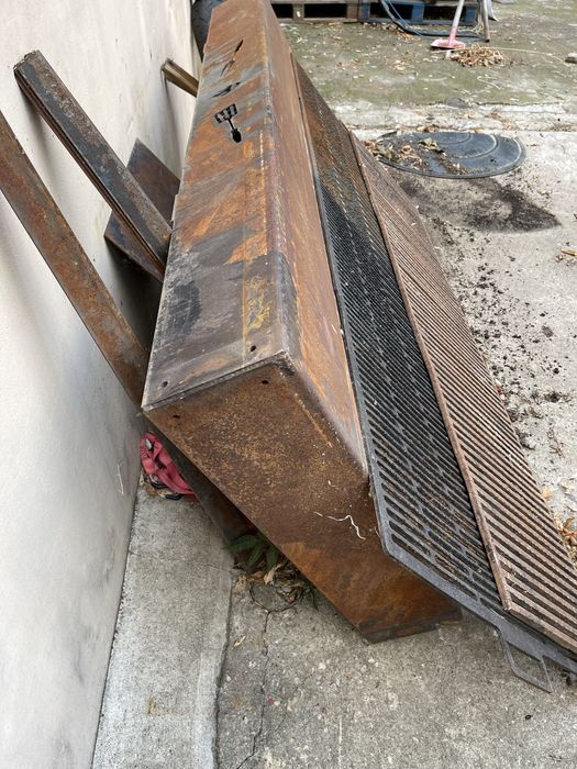 Gratar Fier Industrial Profesional 2m