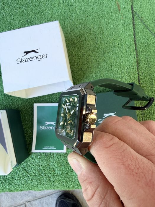 Slazenger автоматик в гаранция  силиконова каишка
