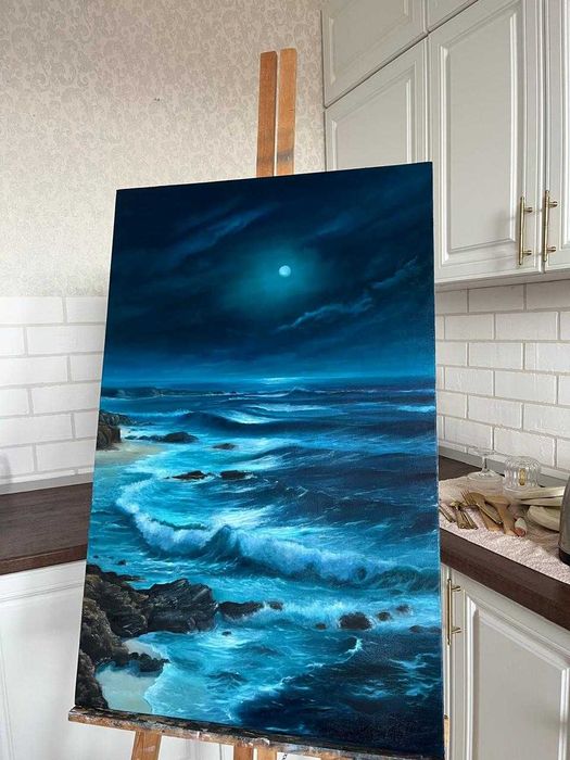 Картина интерьерная, масло.