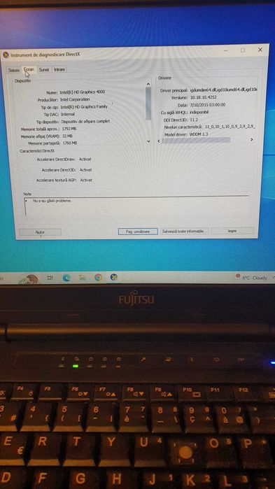 Laptop clasa Business Fujitsu Lifebook S752 - i5 - 4GB RAM - Ideal Office