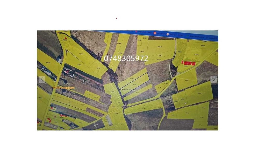 PARCELE INTRAVILAN M. Dragomirnei 11ari/.10ari/.9,2 ari zona MANASTIRE