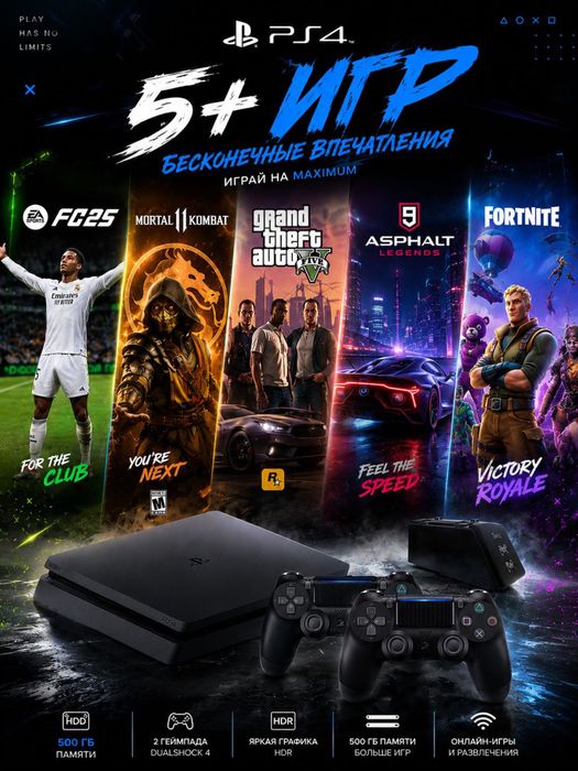 Продажа Playstation 4