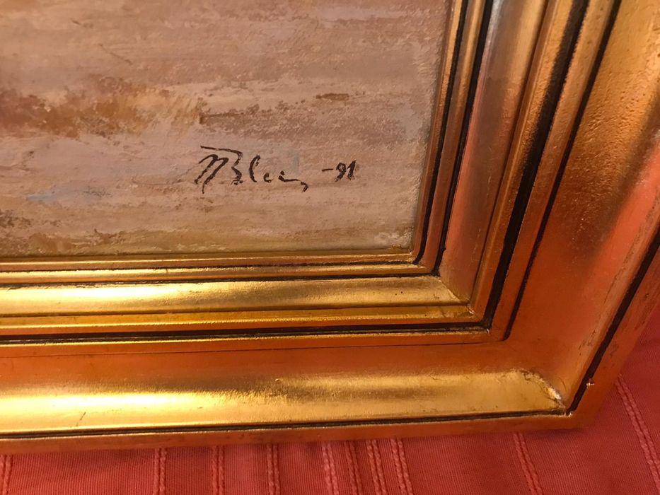 Tablou Nicolae  Blei "Toamna" stare perfectă