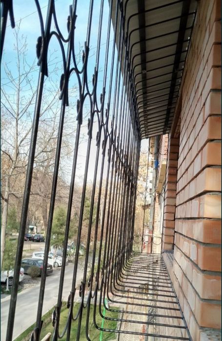 Balkonga g'isht teramiz,Reshotka,Решотке,Казерок,Навес