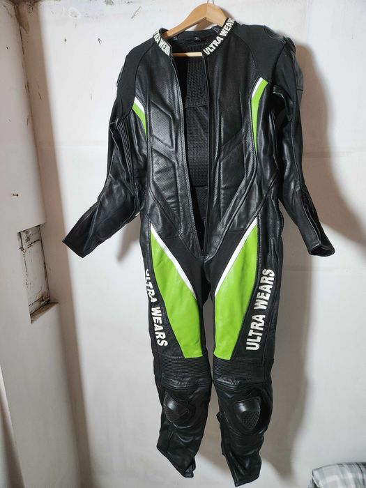 Combinezon Kawasaki  din piele naturala