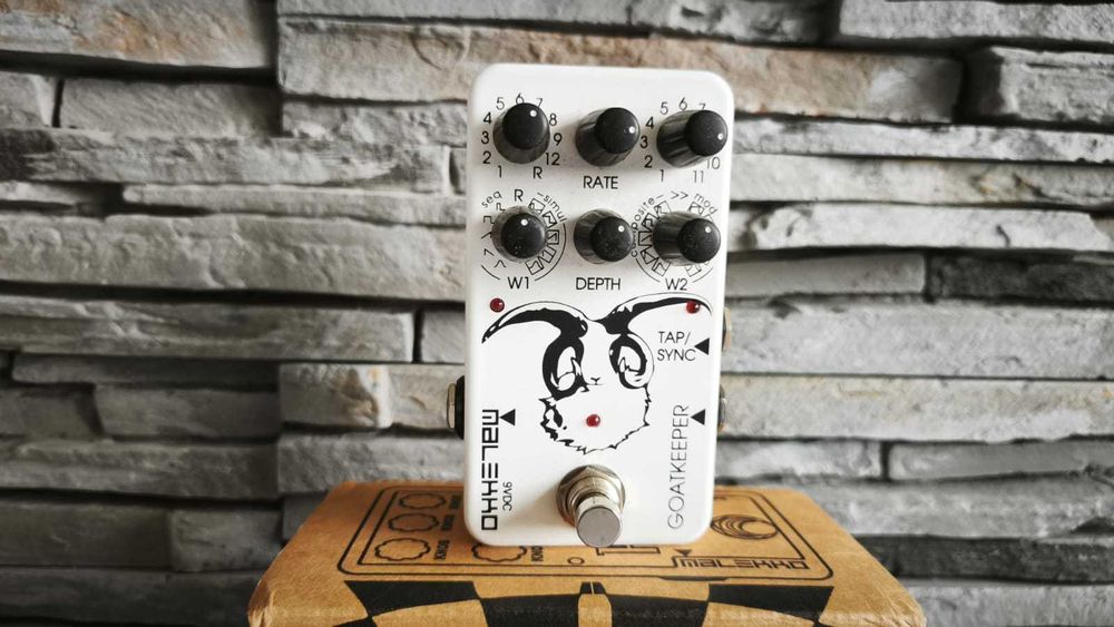 Pedală chitara electrica Tremolo Malekko Goatkeeper USA - Garantie