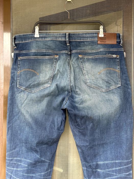 Мъжки дънки G-Star Raw (3301 Relaxed Fit) - размер W42 / L40, Отлично състояние