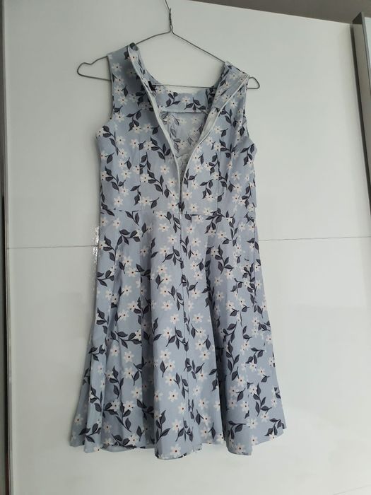 Rochie Chanttal, de zi, marimea 32, imprimeu floral