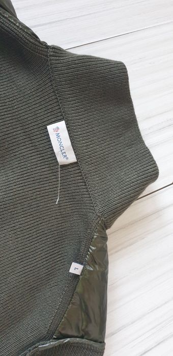 Moncler Down Stretch Hybrid Mens Jacket  M / L НОВО ОРИГИНАЛ Мъжко Яке