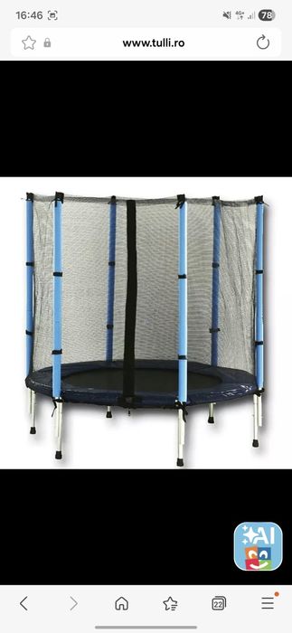 Trambulină copii-  diametrul de 140 cm