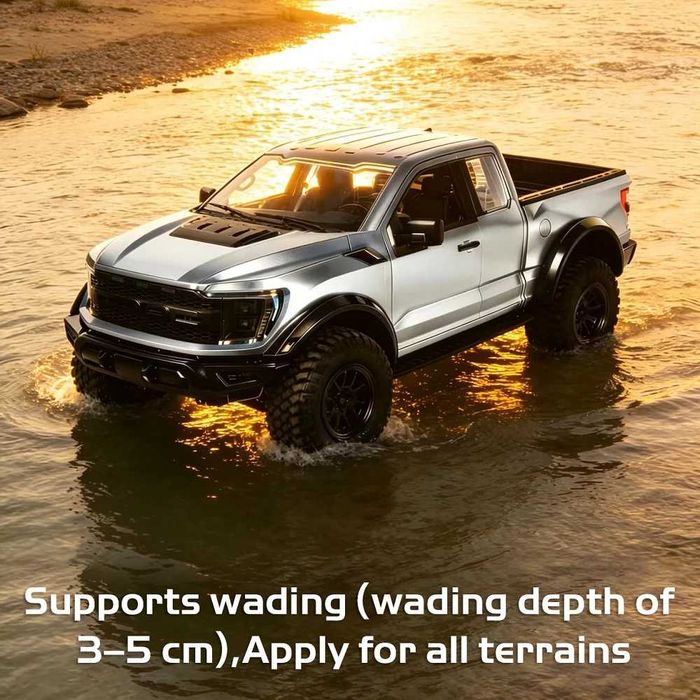 Голям Хоби 1:12 39cm RC Rock Crawler Ford F150 Raptor Джип Бъги 4x4