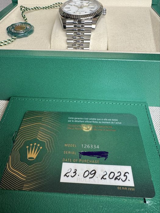 Rolex Datejust 41 НОВ !