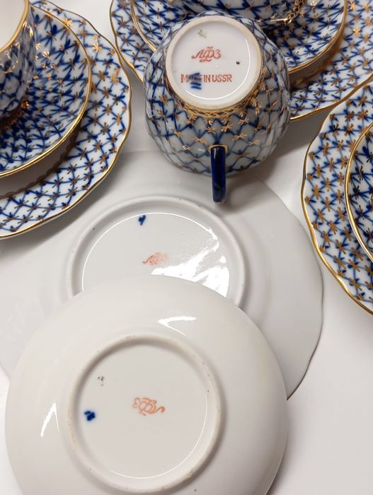 Руски порцелан. Сервиз.