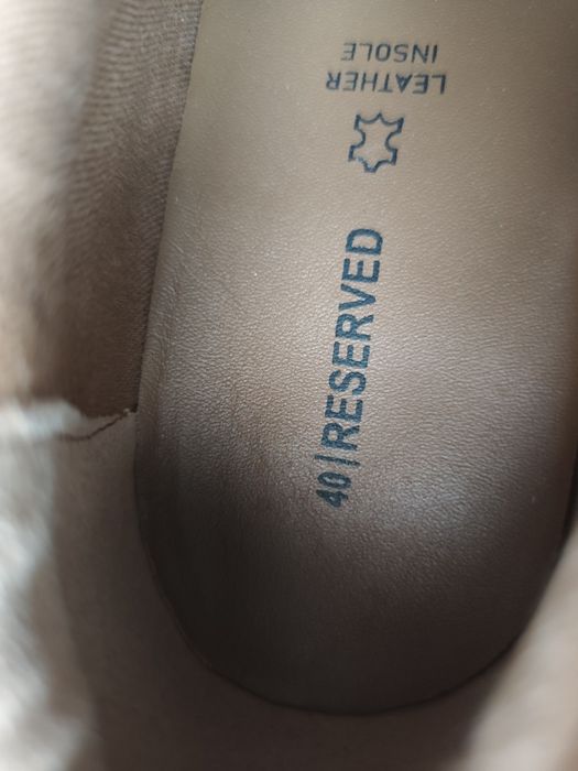 Mocasini piele Rezerved