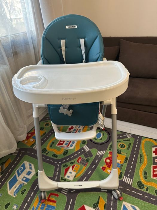 Стол за хранене Peg Perego Prima papa follow me Petrolio