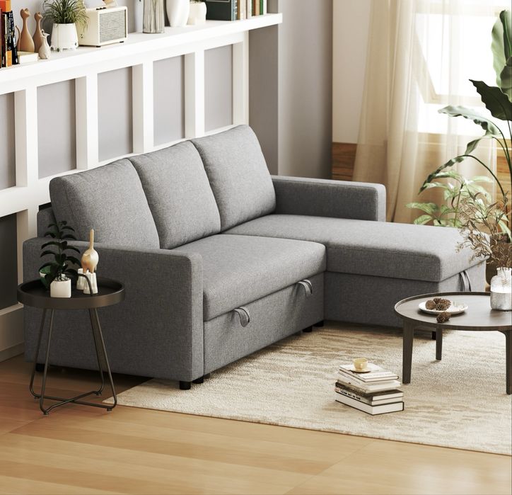 Разтегателен диван Homcom