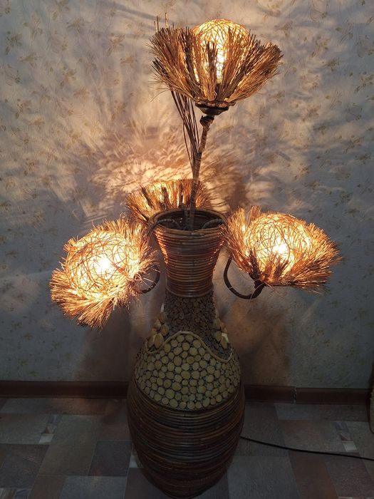 Ваза светильник.