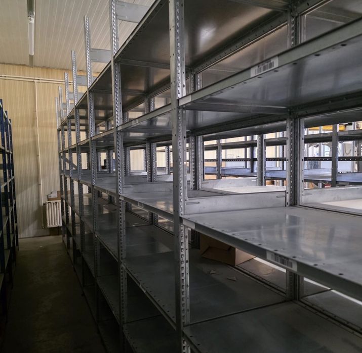 Rafturi metalice zincate înălțime de la 1.5 pana la 7.5mh