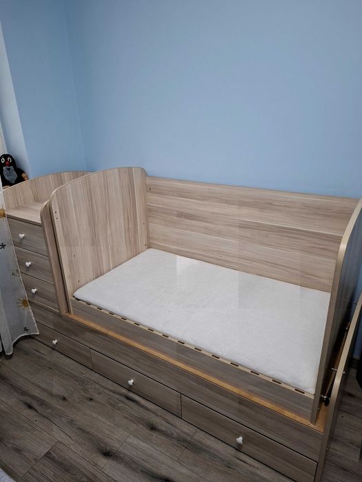 Легло-люлка като ново + матрак