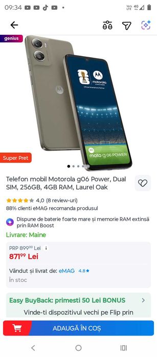 Telefon mobil  Motorola g06