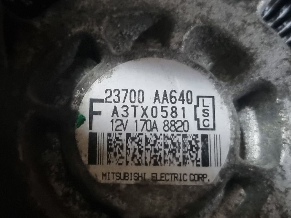 Alternator Subaru Forester 2.0 Diesel 2007 - 2010 150CP 1998CC EE20 (741) Diesel ...