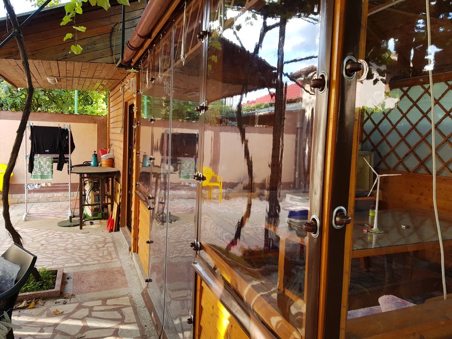 Inchidere terase cu folie transprenta