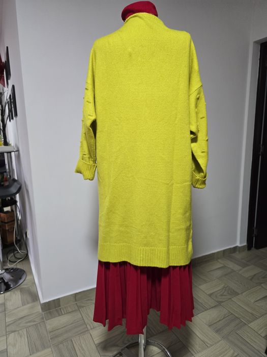 Cardigan culoarea superba, compoziție lana, mas. XL