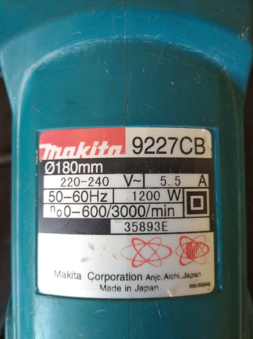 Orginal Makita polirovka balgarka оригинальный полированный машина Мак