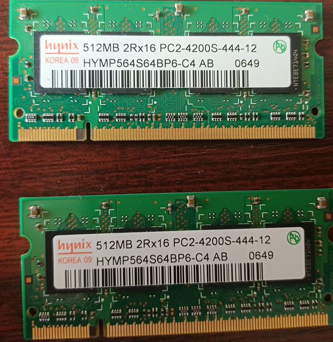 Memorii Ram DDR 4 laptop 3200- 8 gb 125 lei
