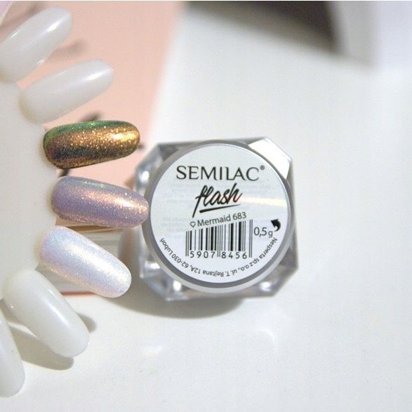 Печат за маникюр Crystal nails, пигмент русалка,камъни Swarovski