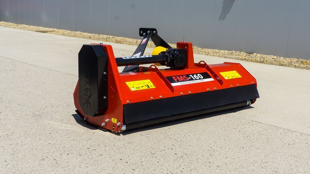 tocător resturi vegetale fms 160 la tractor