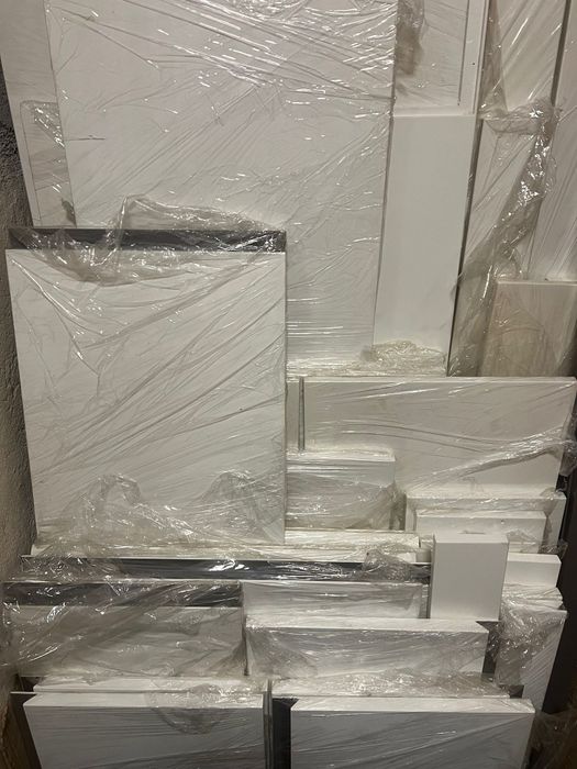 МДФ бял гланц чела за кухня