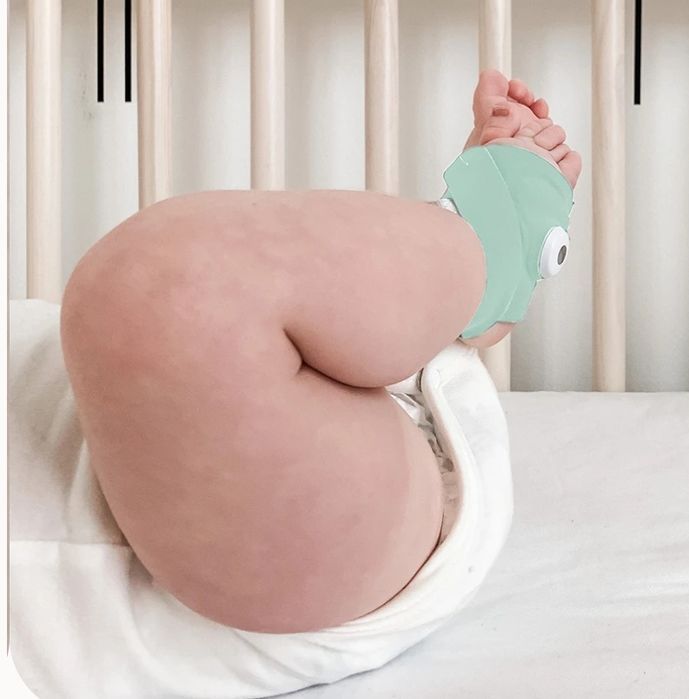 Owlet Dream SockTM – Șosetă inteligentă 0-18 luni (Verde mentă)