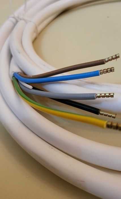 Cablu alimentare aragaz / plita electrica 5×2,5 mm,nou