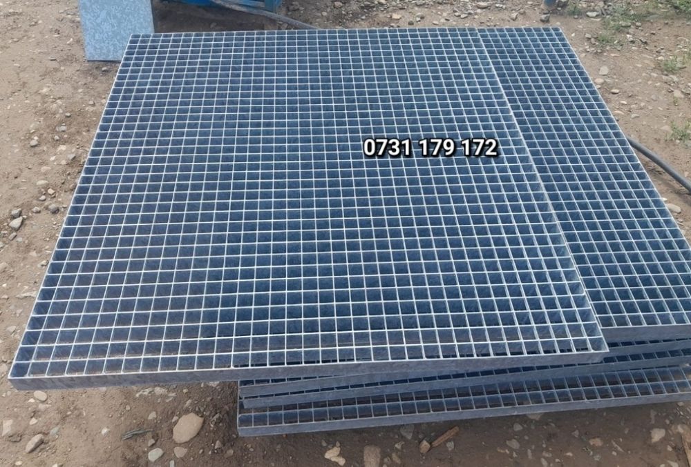 Grătare trepte zincate