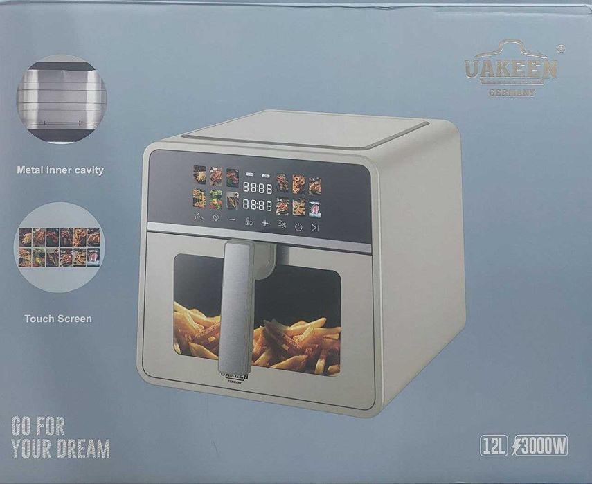 Аэрогриль Uakeen ZL-1713 на 12литров, 1 год гарантии, количество мало.