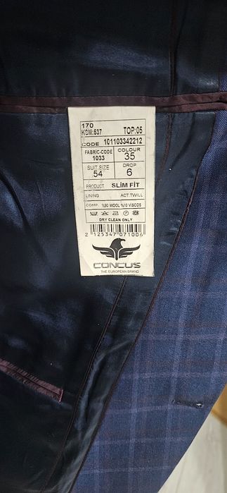 Костюм двойка фирма CONCUS