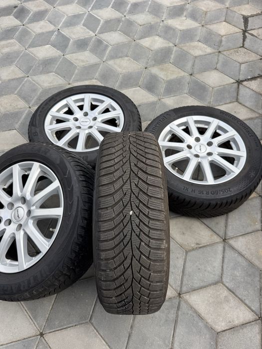 Jante Orig”Autec R16(5x112)~Vw Passat/Audi A3/A4/A6/Seat/Skoda Octavia 4/Anv 2025~Senzori Presiune~