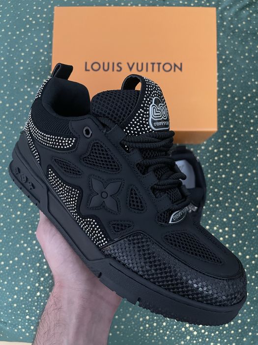 Louis Vuitton LV Skate Black Silver Crystal – Calitate Premium