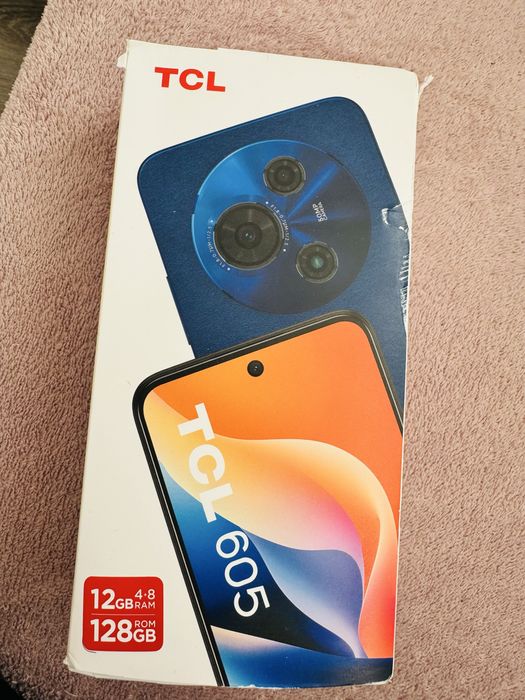 TLC 605 128GB телефон нов