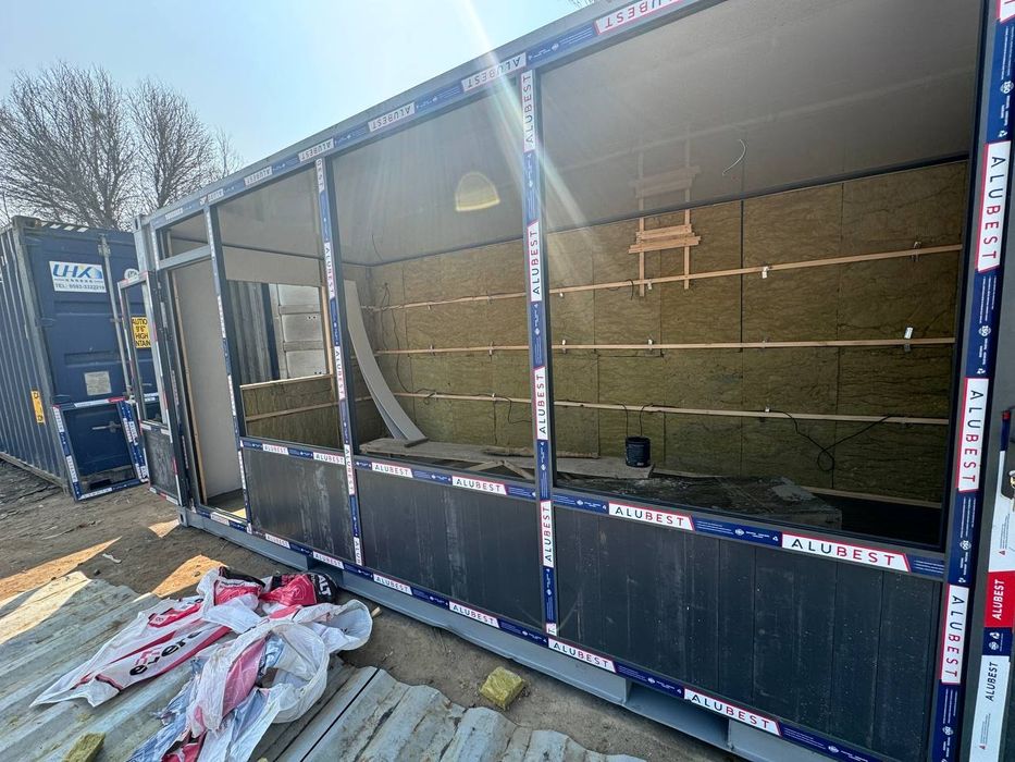 Konteyner Жилье Гостевой дом из морских контейнеров Ofis Magazin