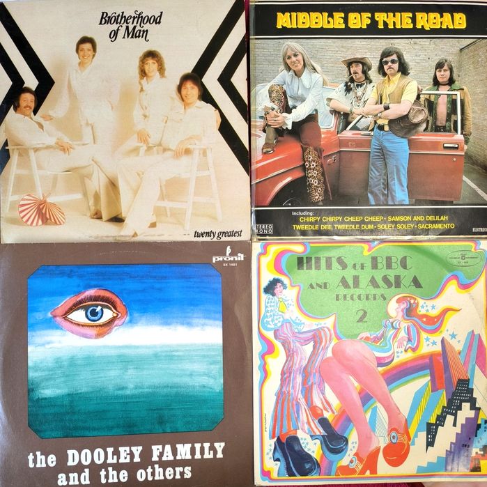 Виниловые пластинки разные