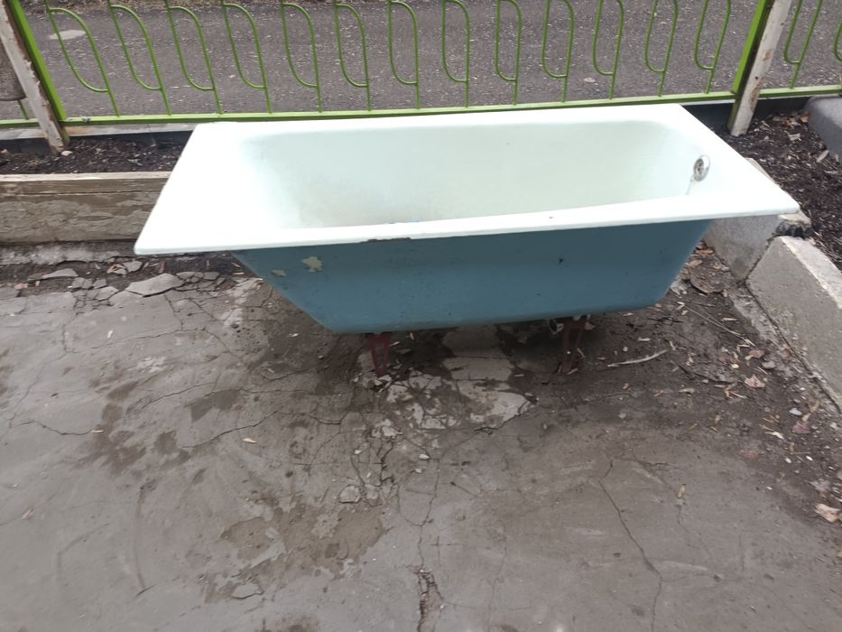 Чугунные ванны есть ещё и железные 170 см