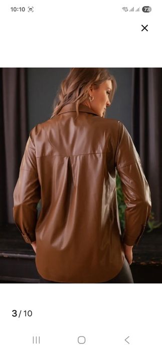 Рубашки эко кожа