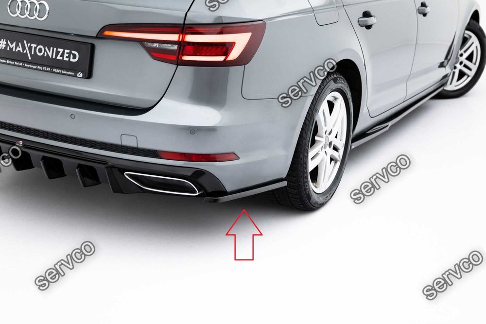 Prelungire bara spate Audi A4 S-Line S4 Sedan Avant B9 15-19 v38