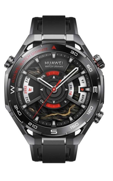 Smart watch HUAWEI WATCH Ultimate 2 BLACK Black Fluoroelastomer