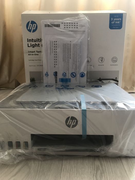 Продам новый принтер HP Smart Tank 520