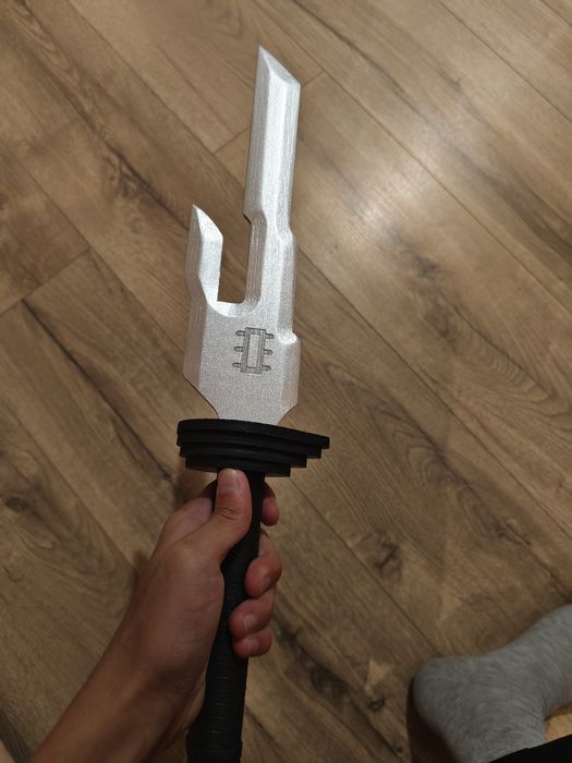 Мягкая игрушка с клинком из Аниме