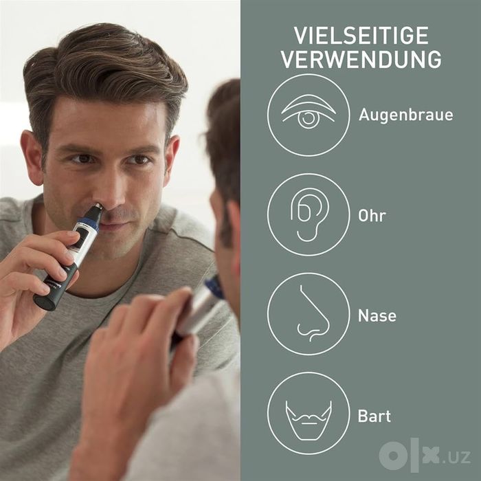 Триммер для Носа и Ушей Panasonic ER-GN30-K 1 Год Гарантия