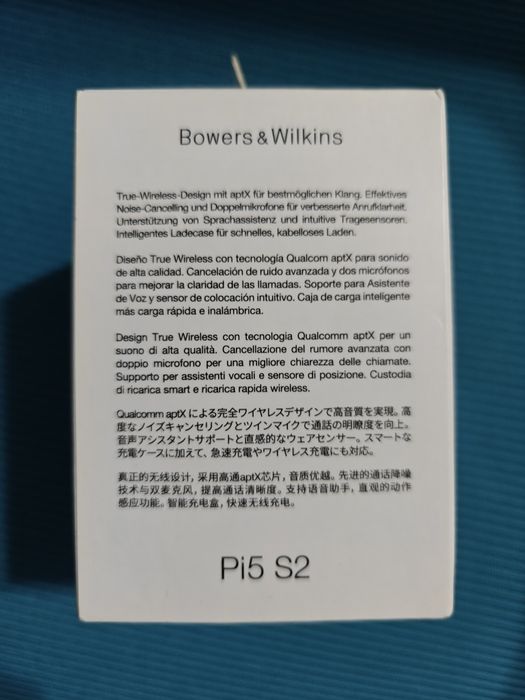 Căști Bowers Wilkins Pi5 S2 - Spring Lilac